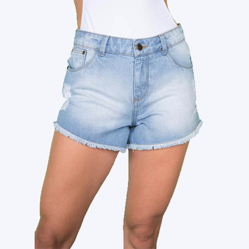  Short Jeans Desfiado